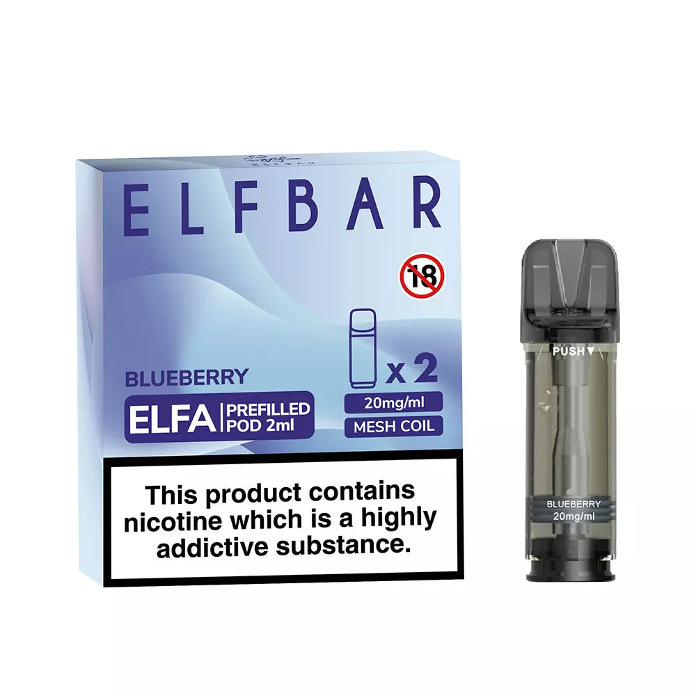 BLUEBERRY - Elf Bar ELFA - 2er Pack - Bild 2