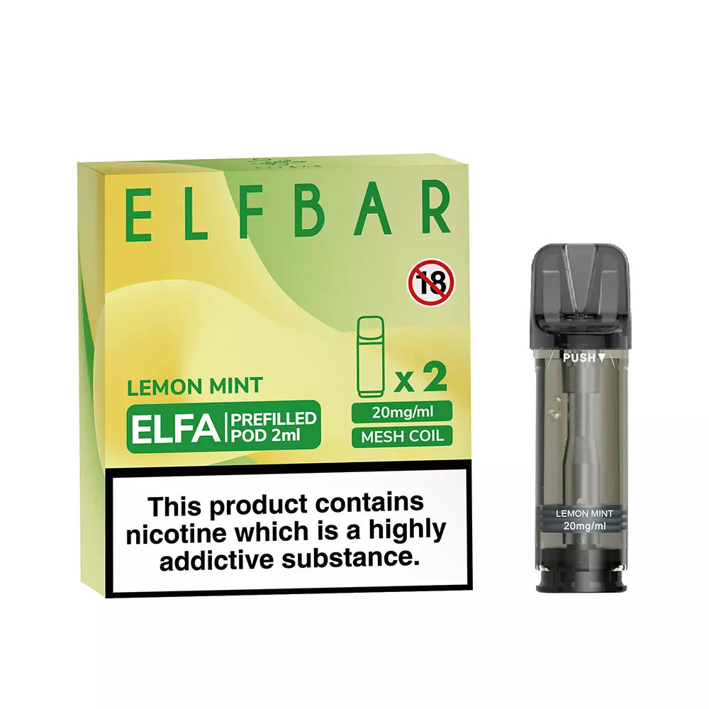 LEMON MINT - Elf Bar ELFA - 2er Pack - Bild 2