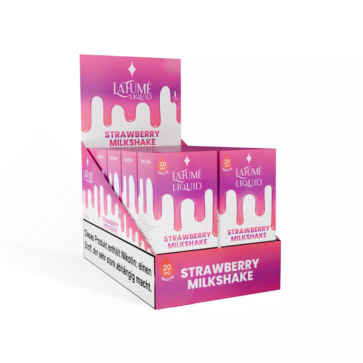 La Fume Liquid Strawberry Milkshake - Bild 4