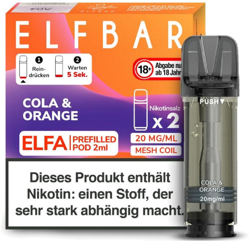 COLA & ORANGE - Elf Bar ELFA - 2er Pack