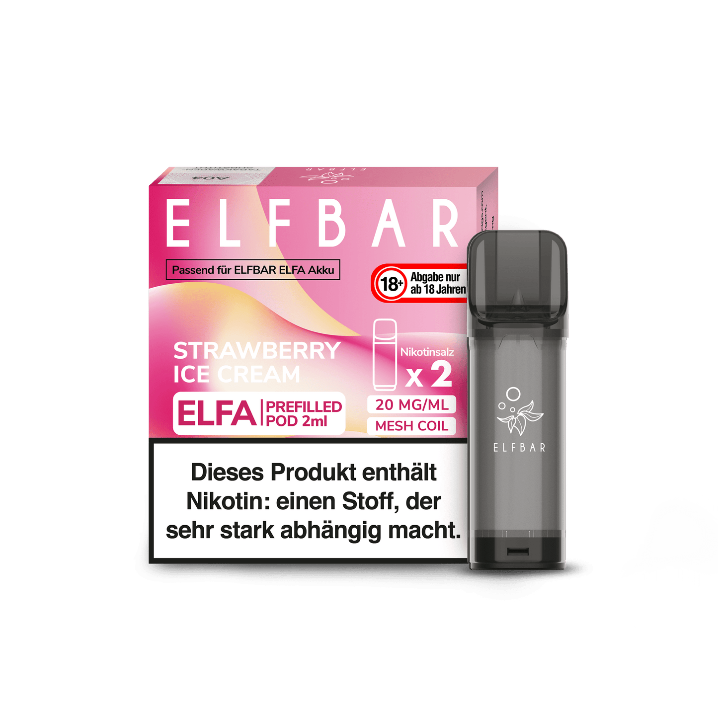 STRAWBERRY ICE - Elf Bar ELFA - 2er Pack