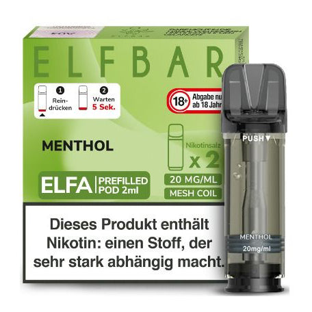 MENTHOL - Elf Bar ELFA - 2er Pack