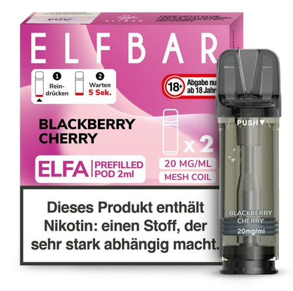 BLACKBERRY CHERRY - Elf Bar ELFA - 2er Pack