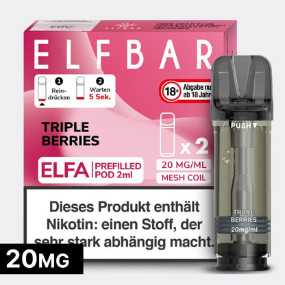 TRIPLE BERRIES - Elf Bar ELFA - 2er Pack