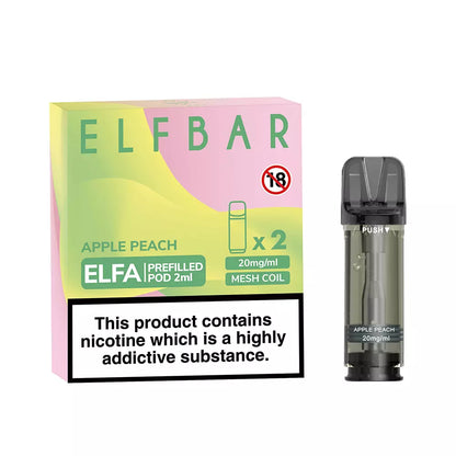 APPLE PEACH - Elf Bar ELFA - 2er Pack - Bild 2