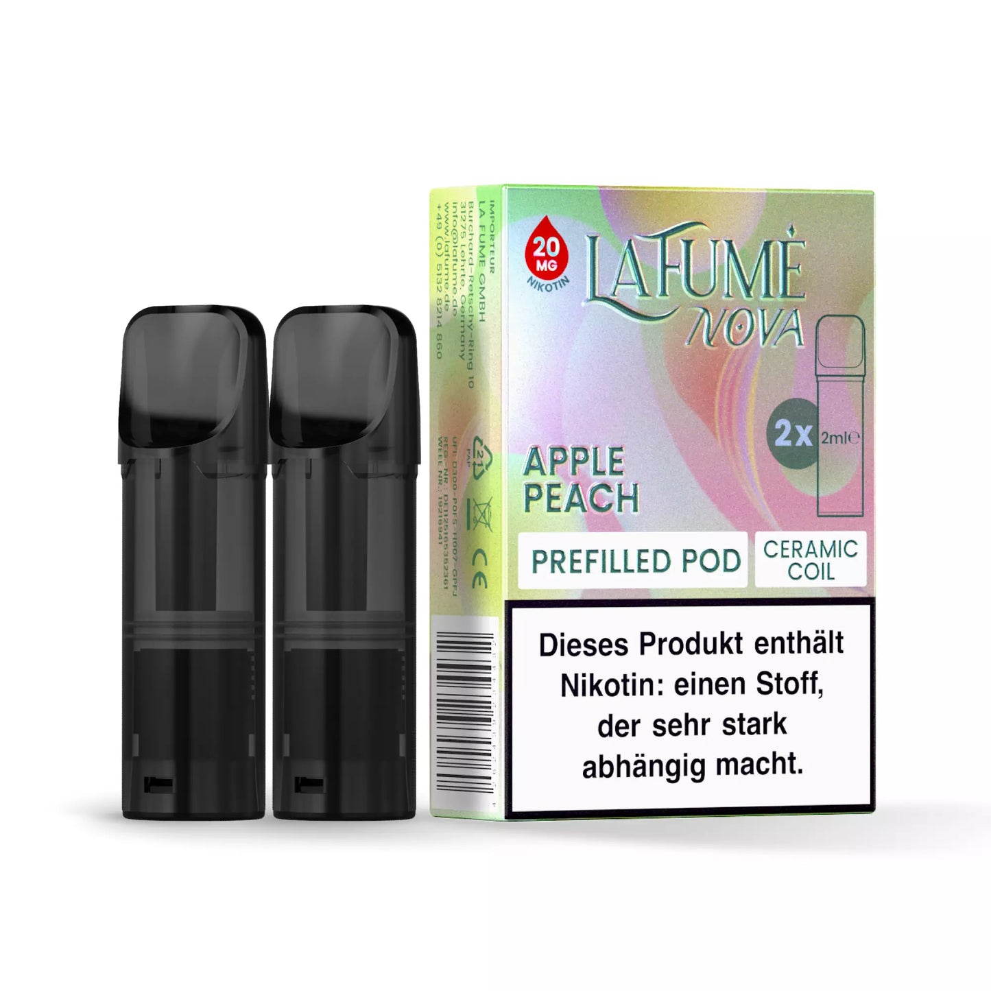 La Fume Nova Pod Apple Peach - Bild 1