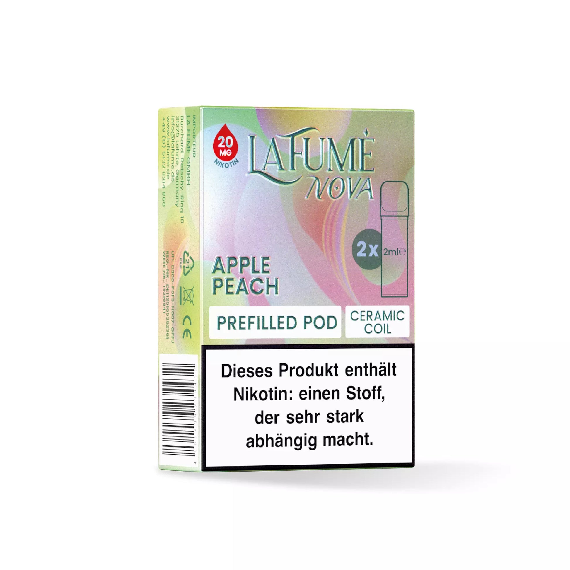 La Fume Nova Pod Apple Peach - Bild 2