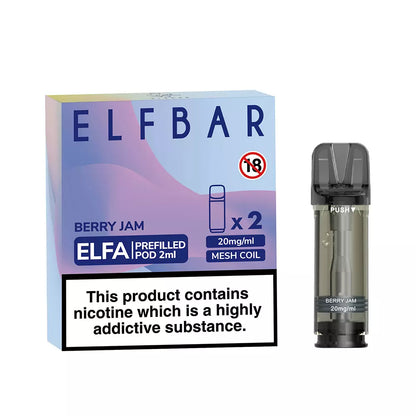 BLACK ICE - Elf Bar ELFA - 2er Pack - Bild 2