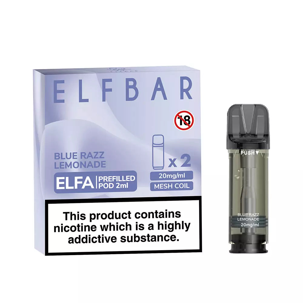 BLUE RAZZ LEMONADE - Elf Bar ELFA - 2er Pack - Bild 2