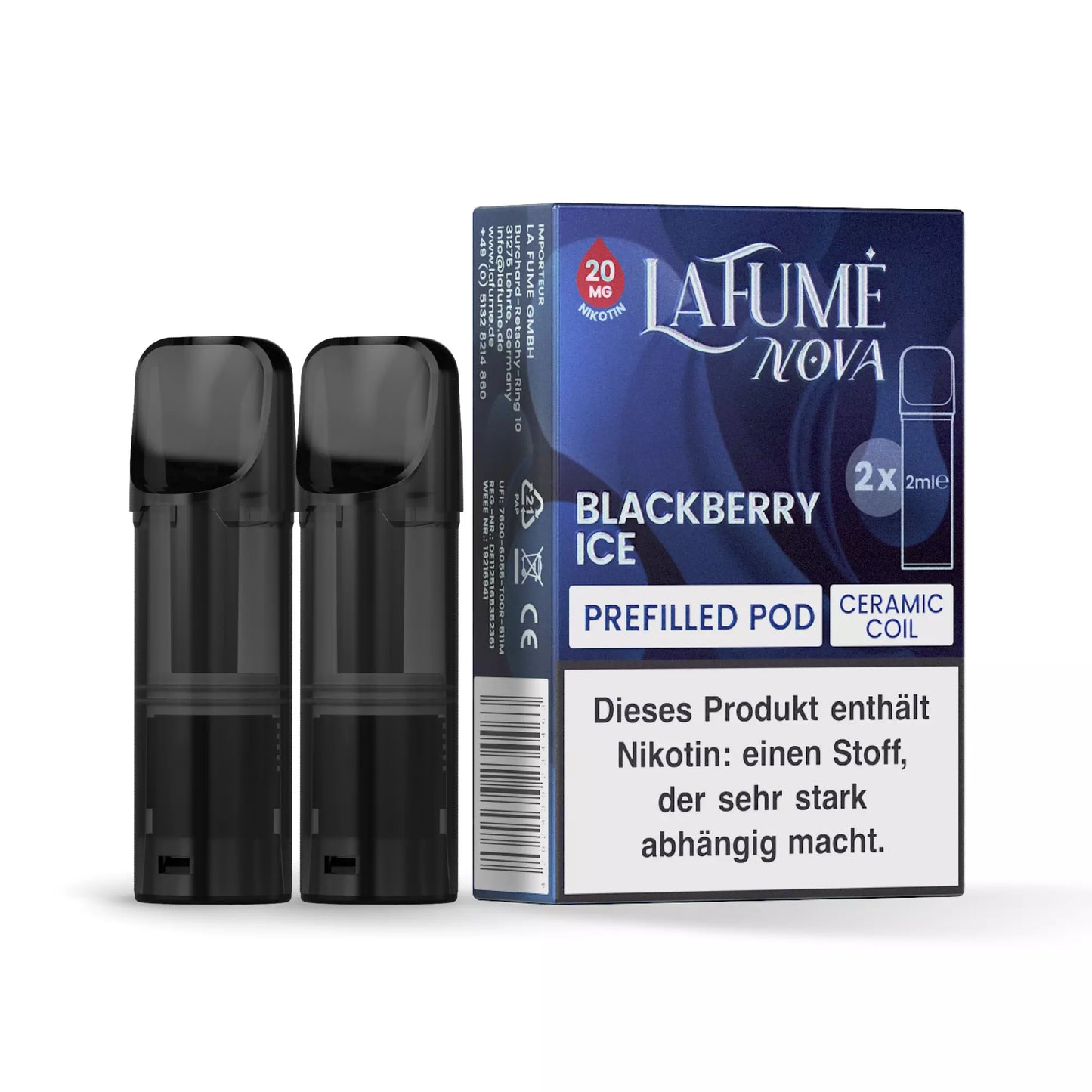 La Fume Nova Pod Blackberry Ice - Bild 1