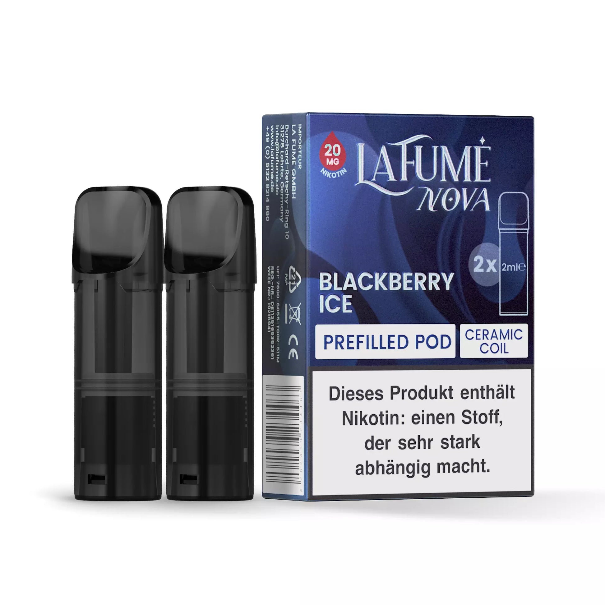 La Fume Nova Pod Blackberry Ice - Bild 1