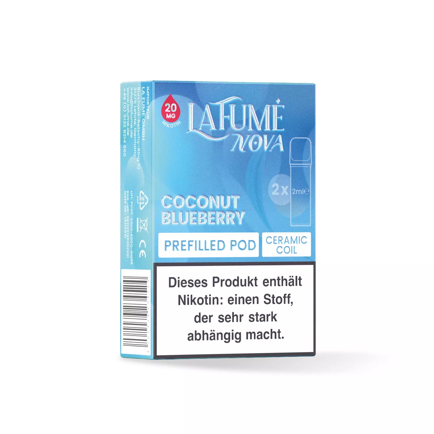 La Fume Nova Pod Coconut Blueberry - Bild 2