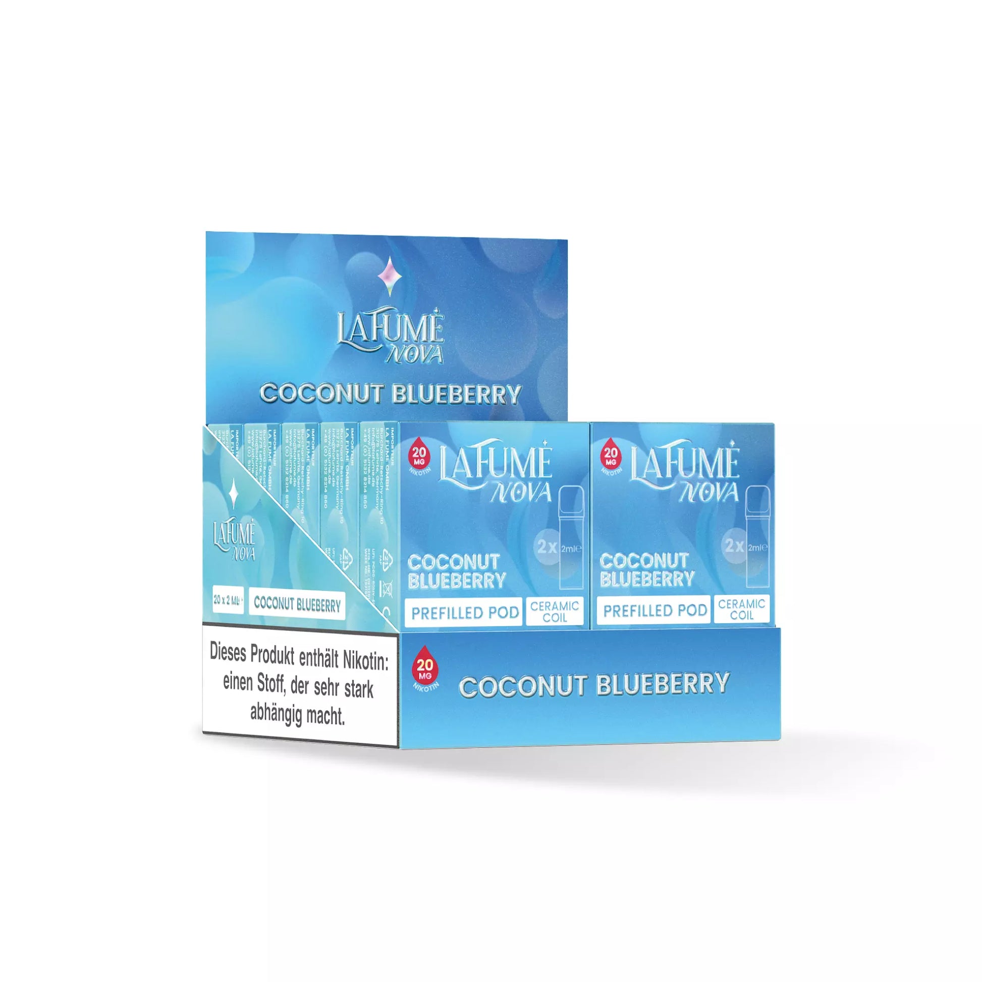 La Fume Nova Pod Coconut Blueberry - Bild 3