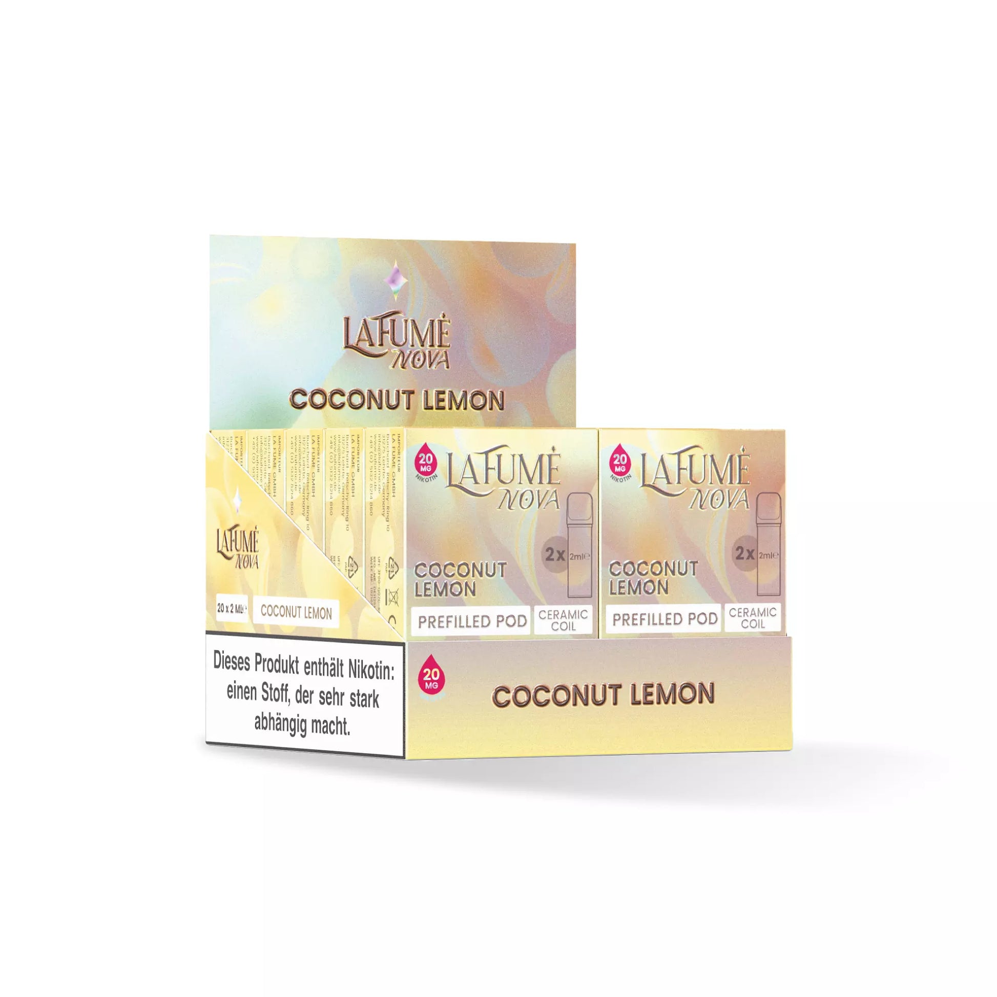 La Fume Nova Pod Coconut Lemon - Bild 3
