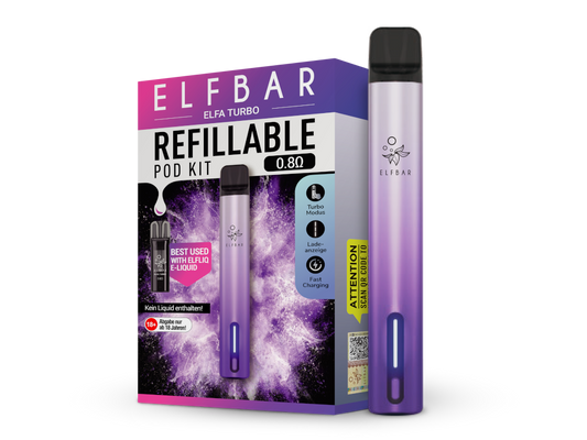 ELFBAR ELFA TURBO Kit – Aurora Purple