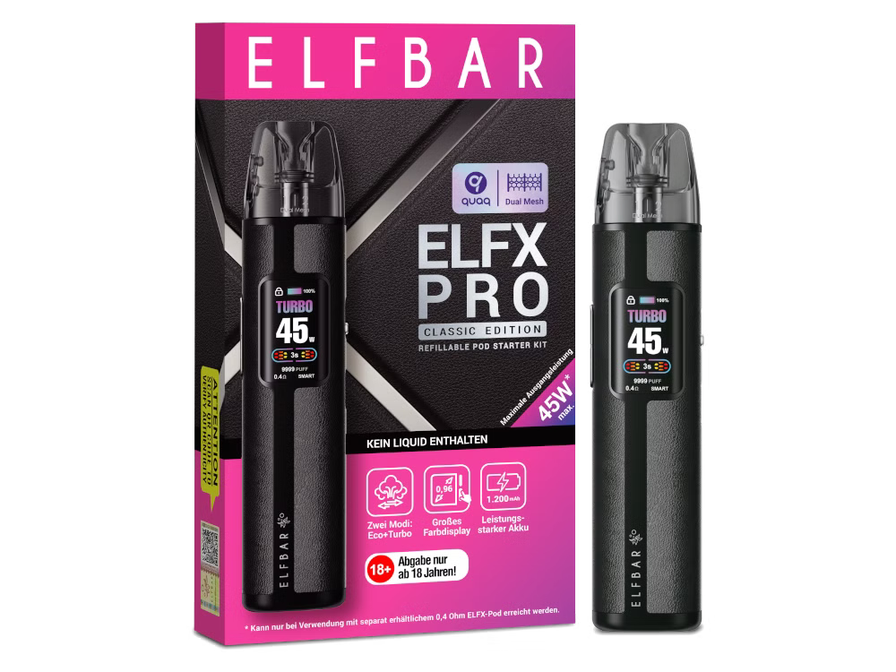 ELFBAR ELFX Pro Pod Kit – Black