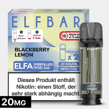 BLACKBERRY LEMON – Elf Bar ELFA – 2er Pack