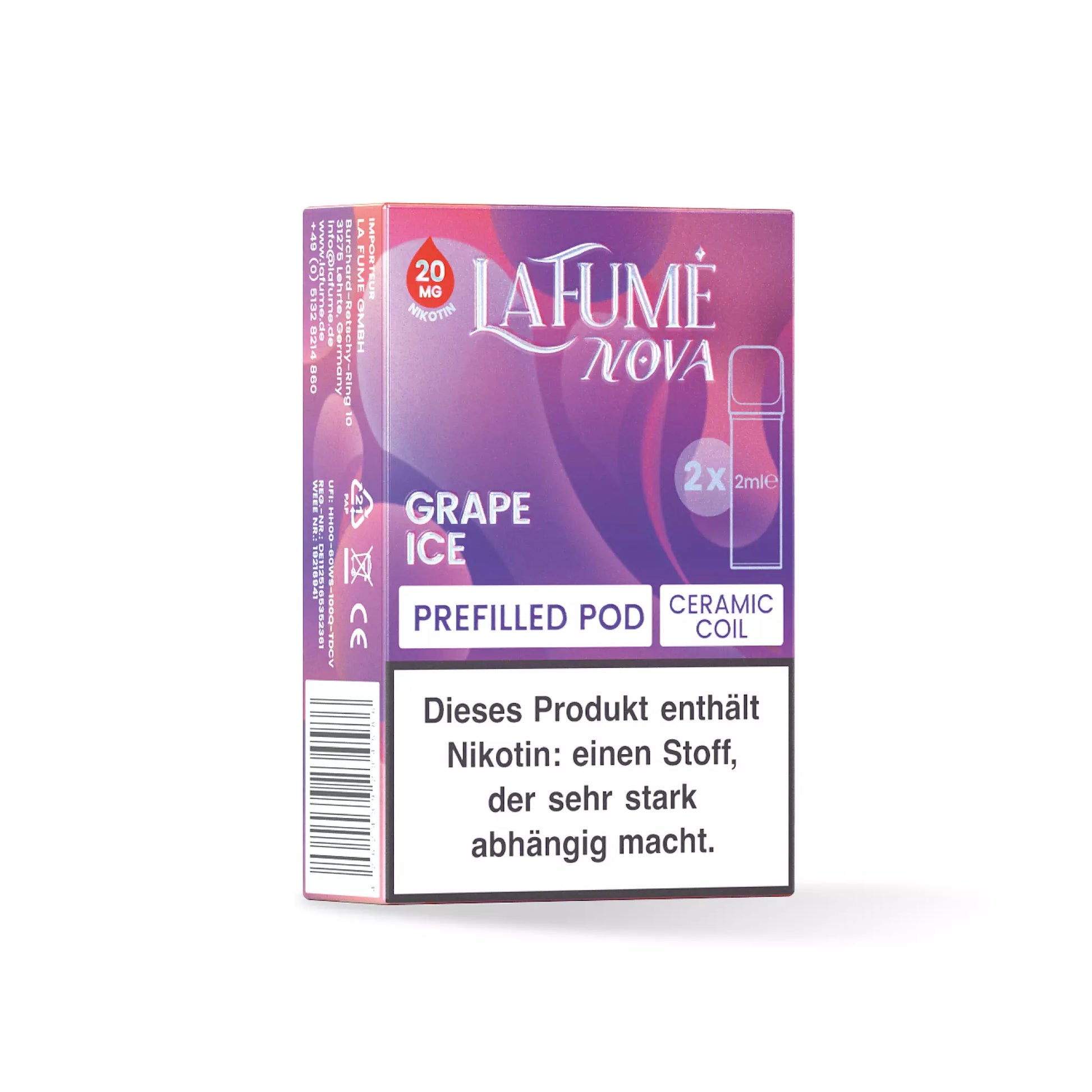 La Fume Nova Pod Grape Ice - Bild 2