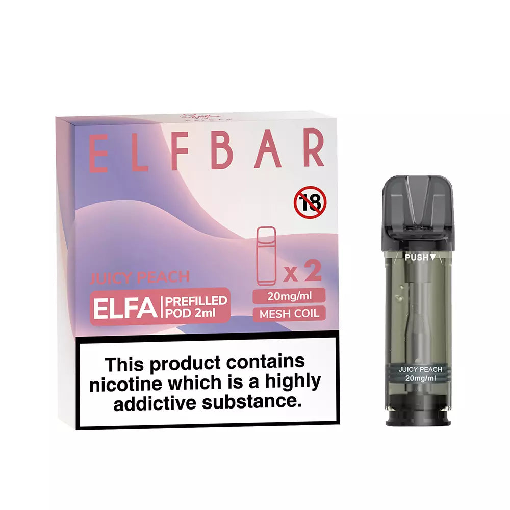 JUICY PEACH - Elf Bar ELFA - 2er Pack - Bild 2