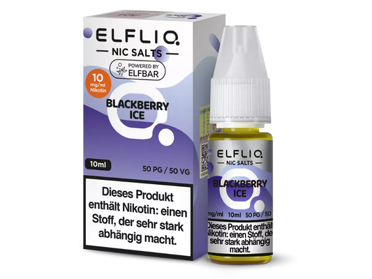 Liquid Blackberry Ice - Elfliq by Elf Bar