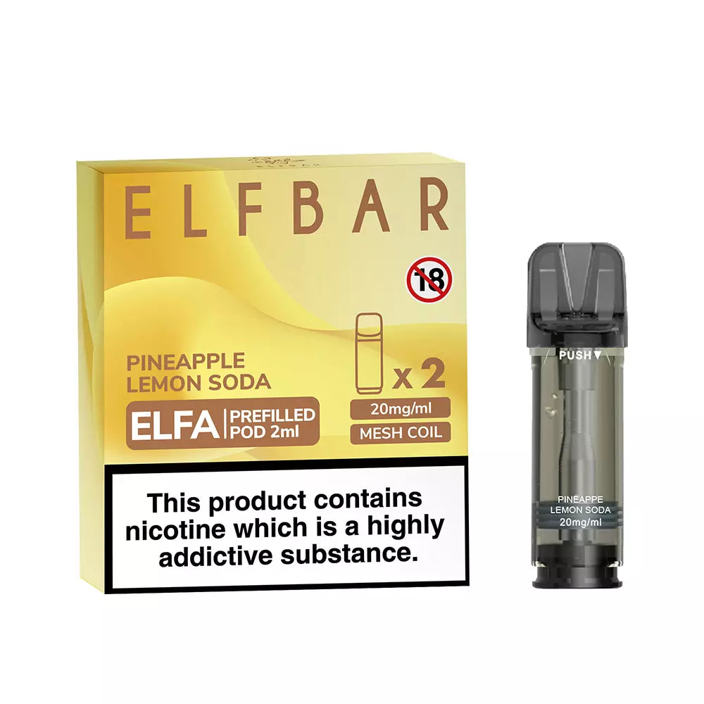 PINEAPPLE LEMON SODA - Elf Bar ELFA - 2er Pack - Bild 2