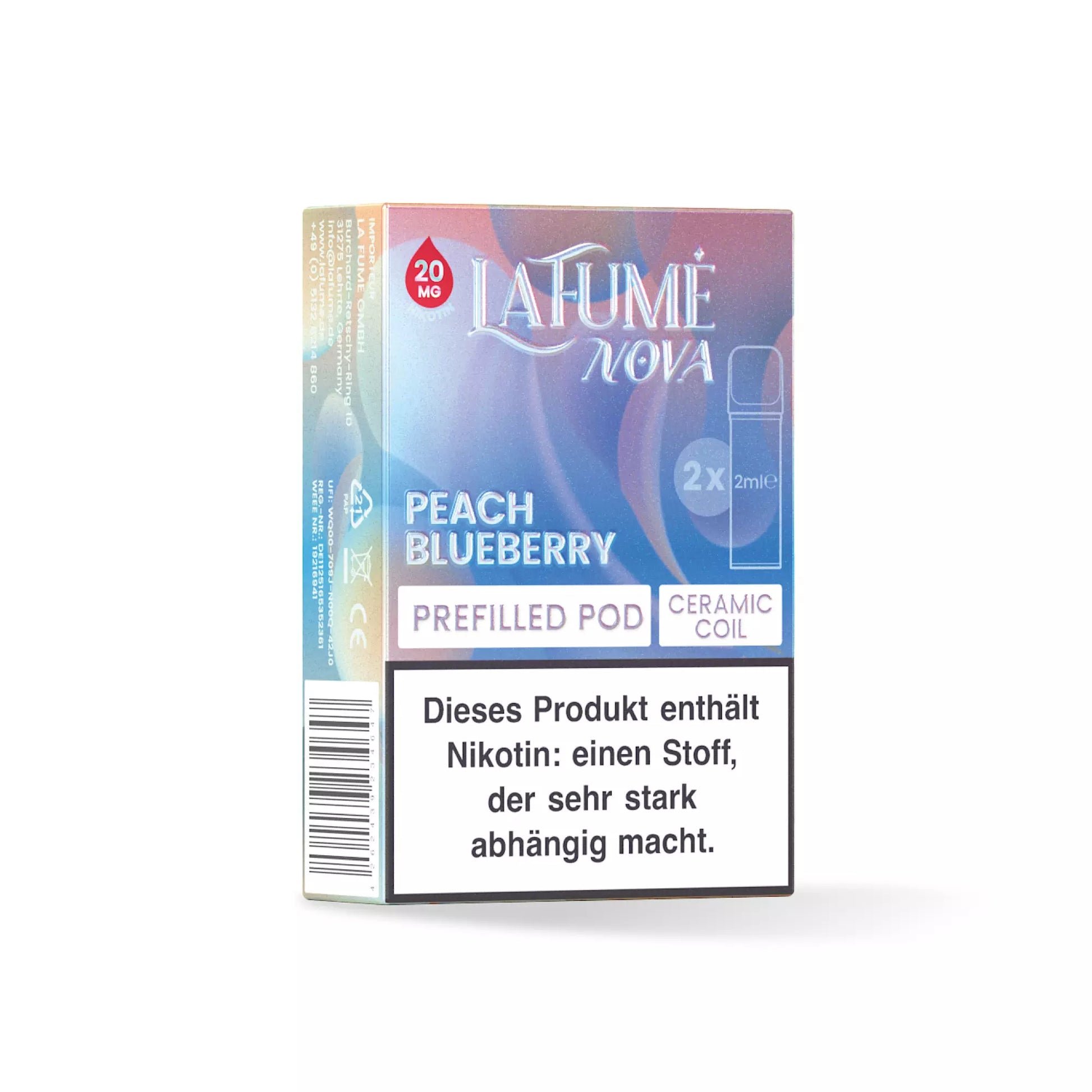La Fume Nova Pod Peach Blueberry - Bild 2