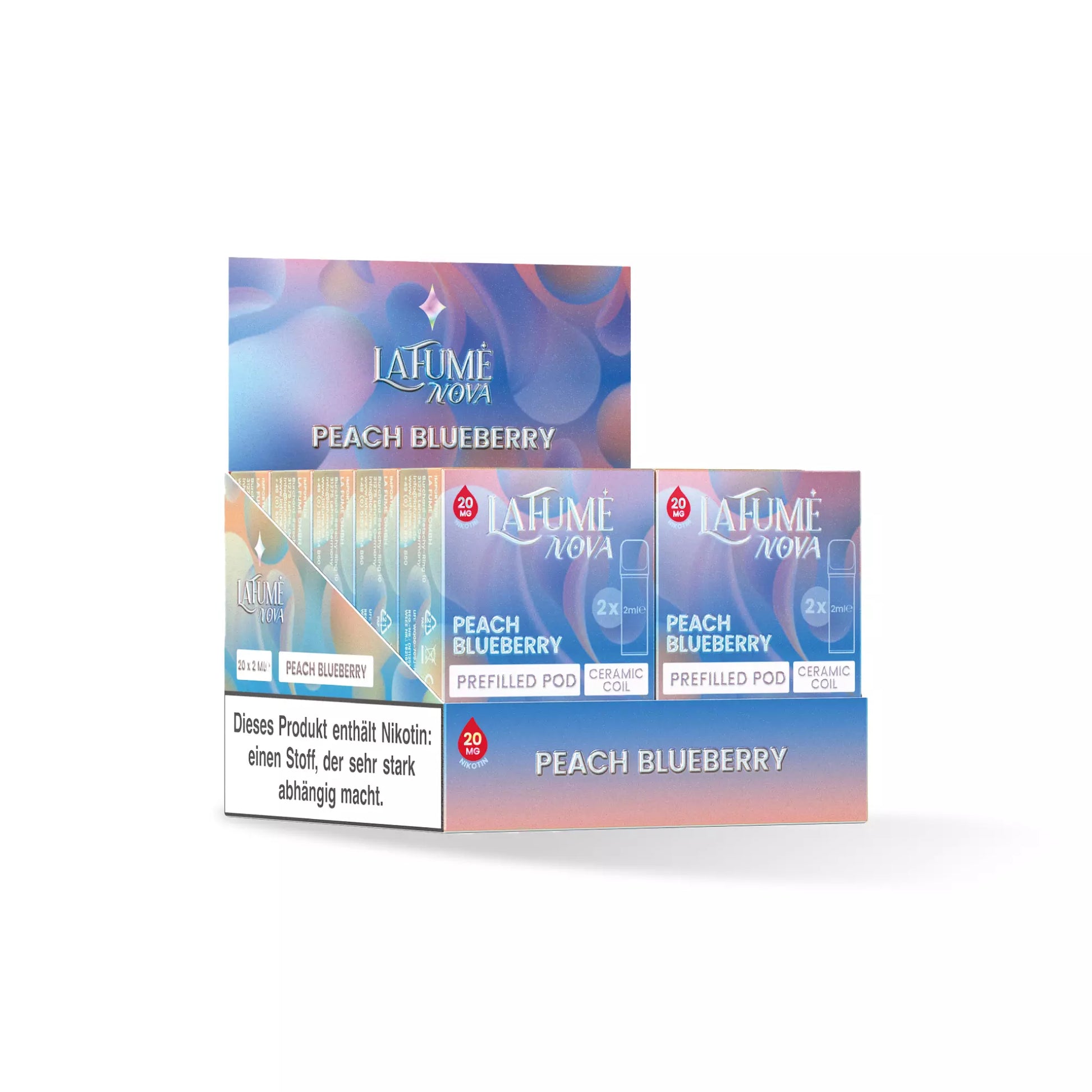 La Fume Nova Pod Peach Blueberry - Bild 3