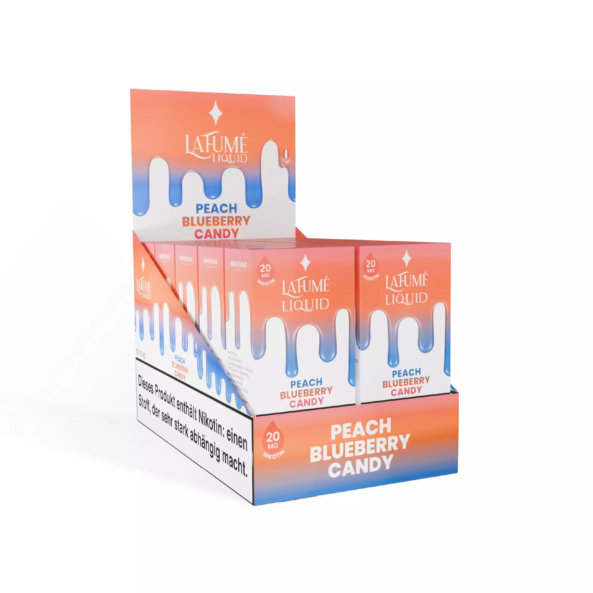 La Fume Liquid Peach Blueberry Candy - Bild 4