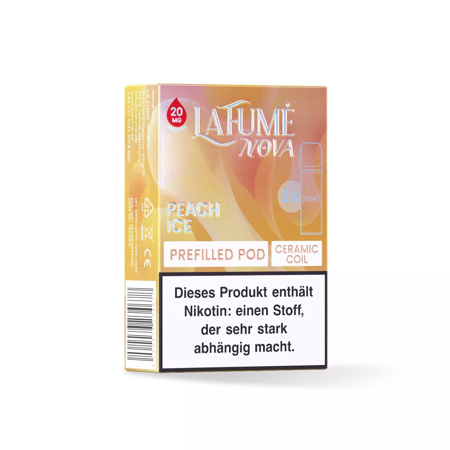 La Fume Nova Pod Peach Ice - Bild 2