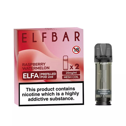 RASPBERRY WATERMELON - Elf Bar ELFA - 2er Pack - Bild 2