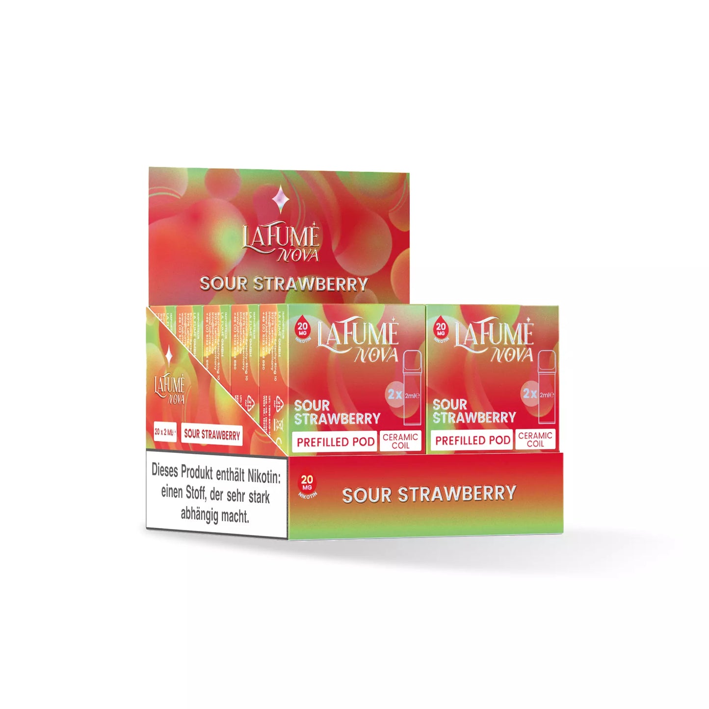 La Fume Nova Pod Sour Strawberry - Bild 3