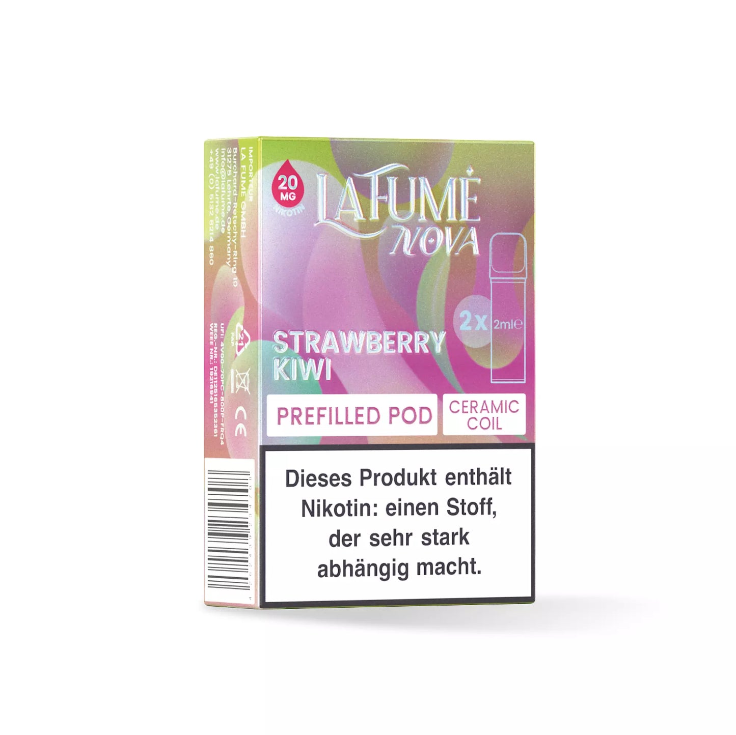 La Fume Nova Pod Strawberry Kiwi - Bild 2