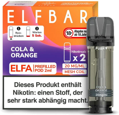 COLA & ORANGE - Elf Bar ELFA - 2er Pack