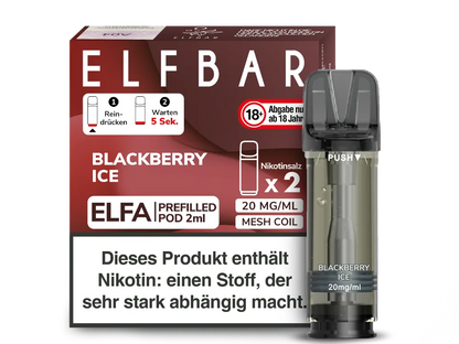 BLACKBERRY ICE - Elf Bar ELFA - 2er Pack