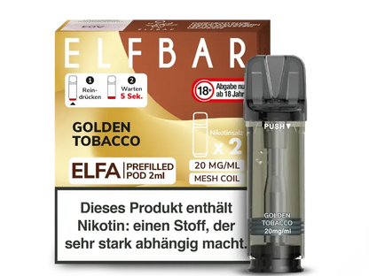 GOLDEN TABACO - Elf Bar ELFA - 2er Pack