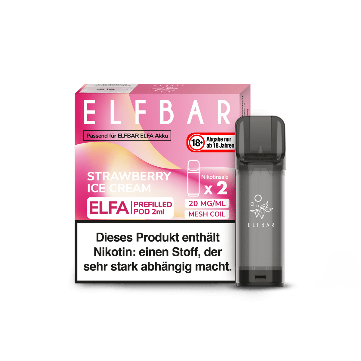 STRAWBERRY ICE - Elf Bar ELFA - 2er Pack