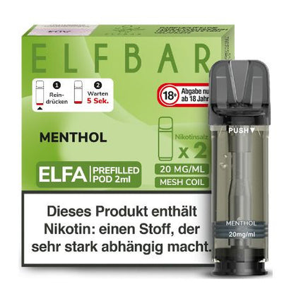 MENTHOL - Elf Bar ELFA - 2er Pack